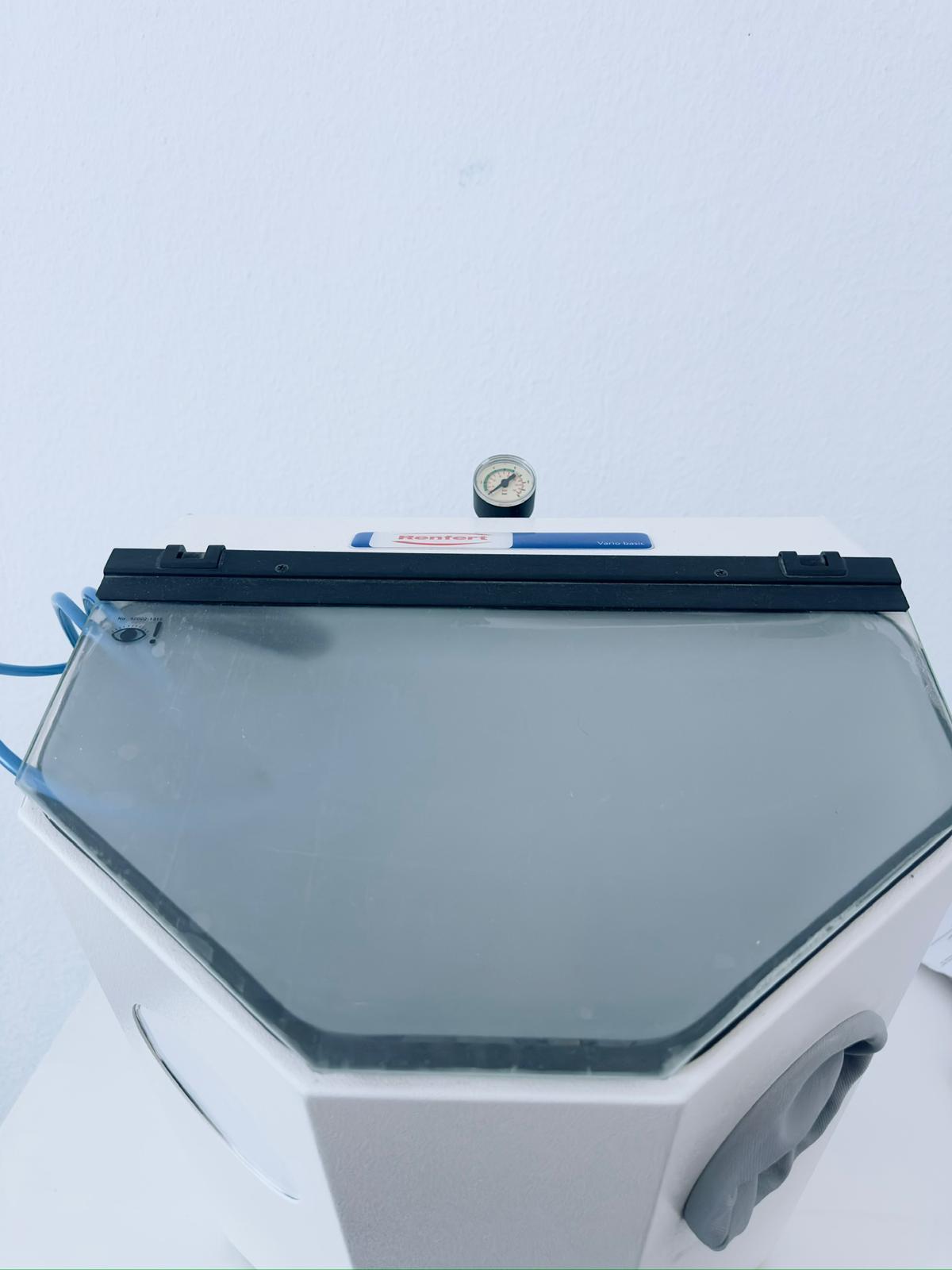  Renfert Vario basic – Sandblaster dentar (njësia bazë, 230 V) - Miniaturë 3