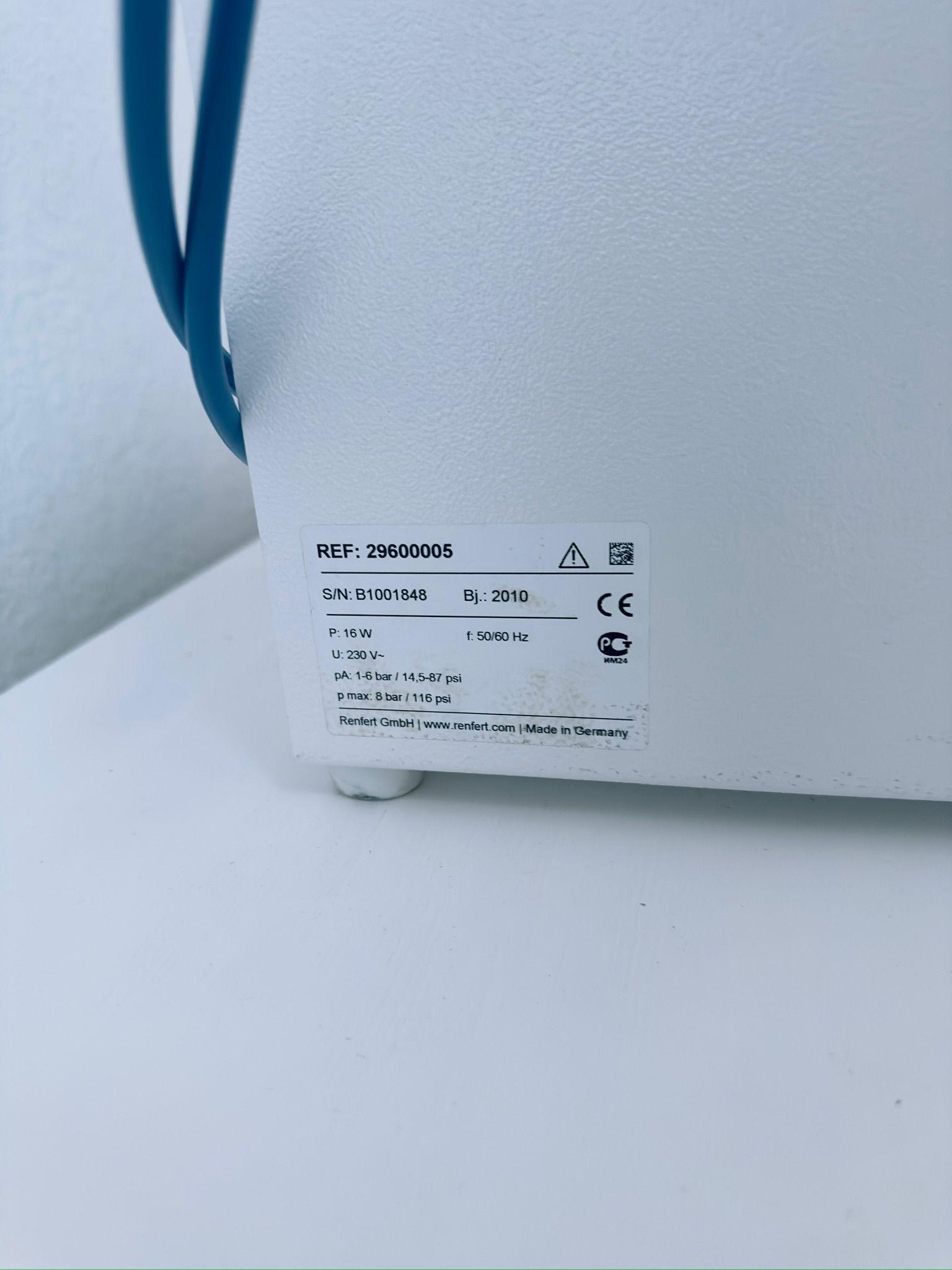  Renfert Vario basic – Sandblaster dentar (njësia bazë, 230 V) - Miniaturë 5